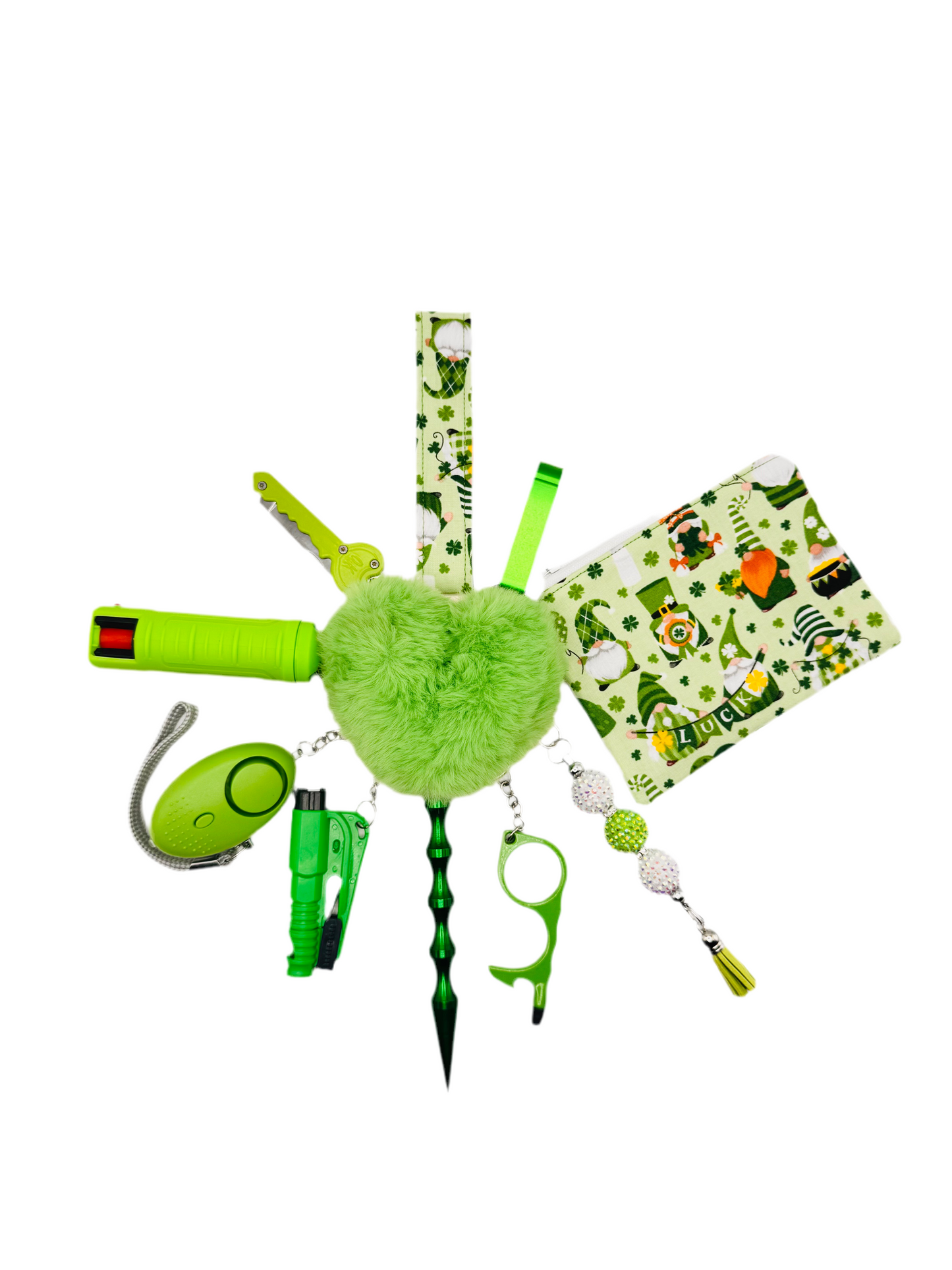 Luck Of The Irish Safety Keychain