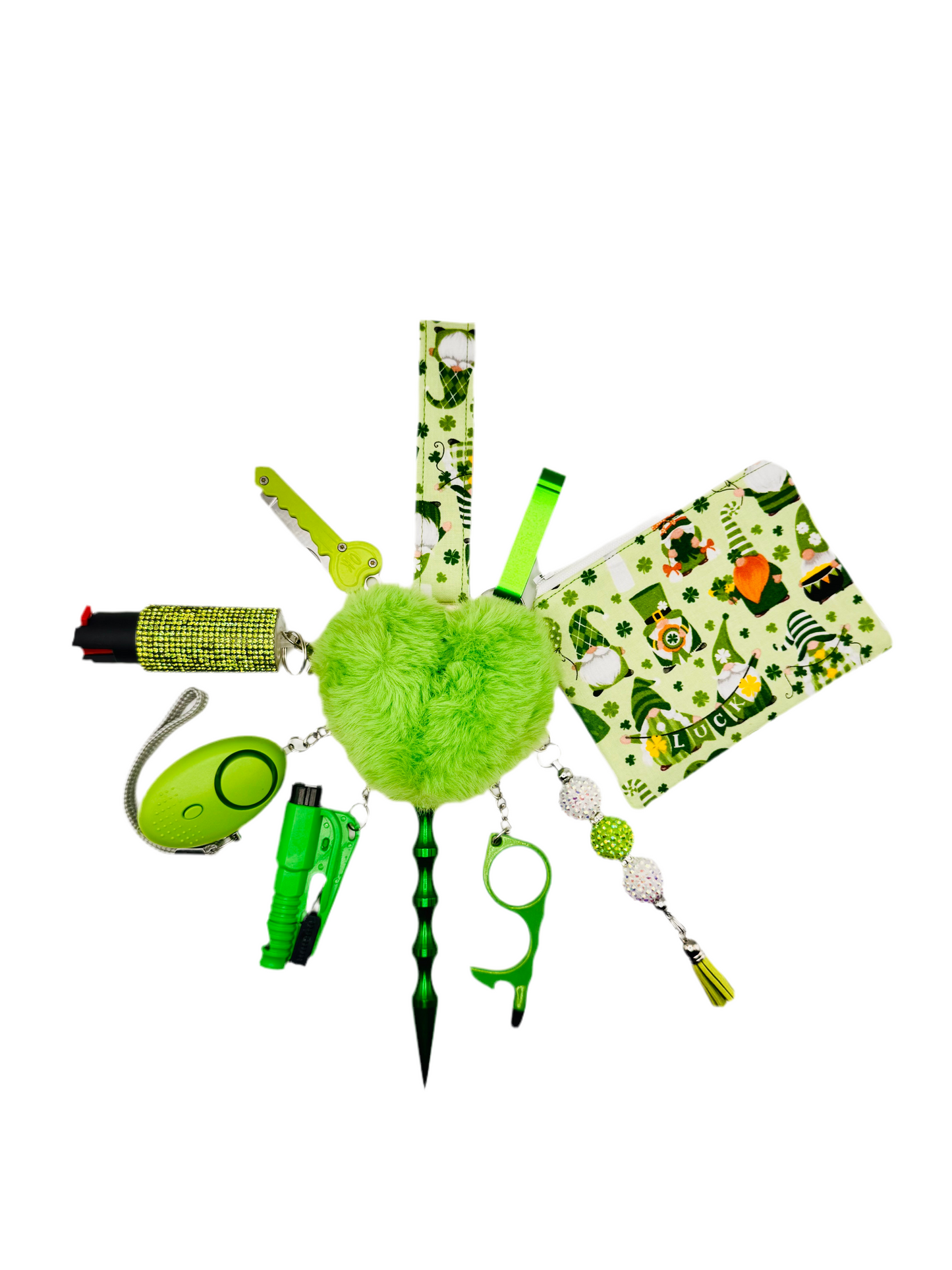 Luck Of The Irish Safety Keychain