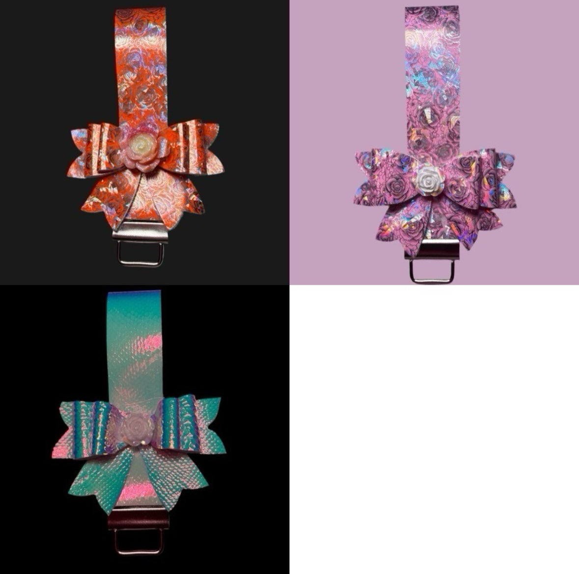 New Release Safety Keychains Collection - Macrame Collection, Glitter Ring Collection,Bandanna Collection, Cow Girl Collection and Camouflage Collection