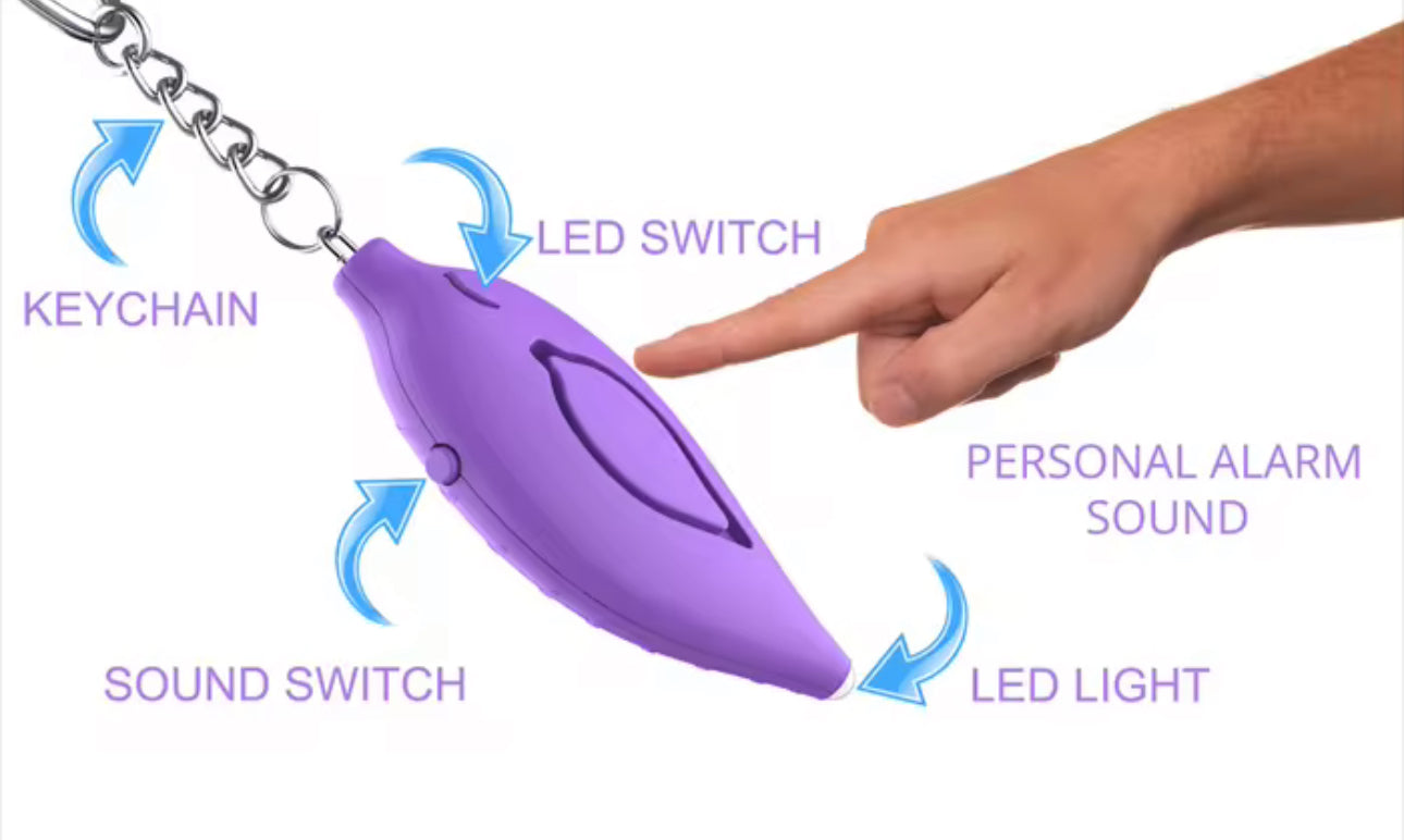 WHOLESALE ALARM/FLASHLIGHT (Leaf)