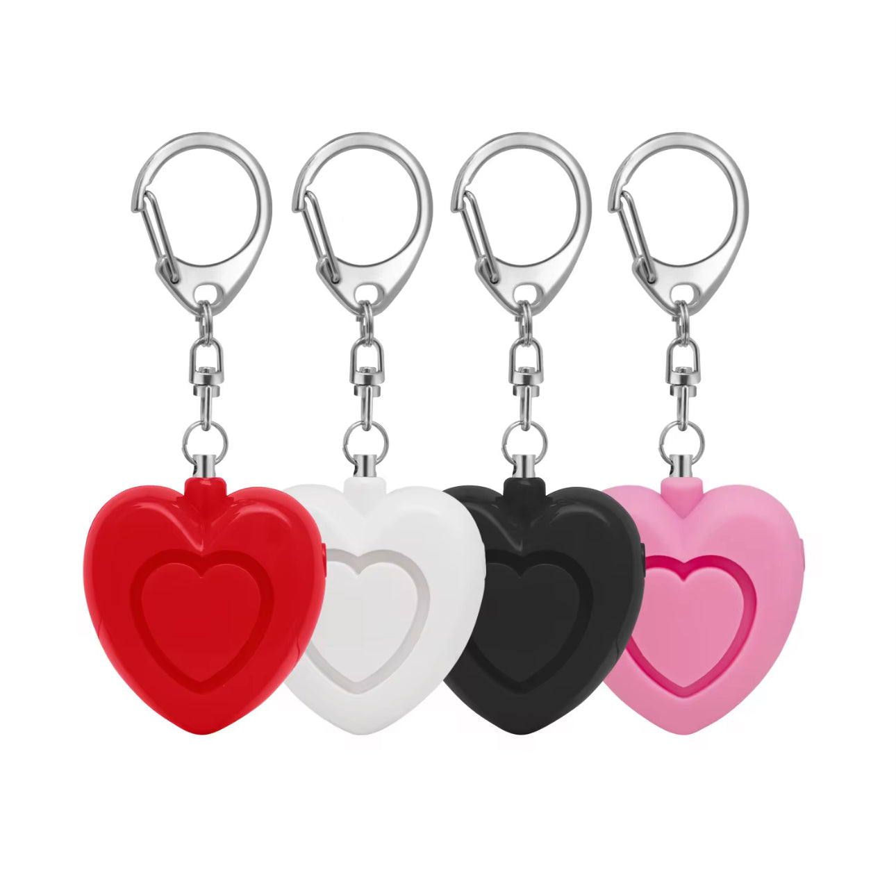 WHOLESALE ALARM/FLASHLIGHT (Heart)