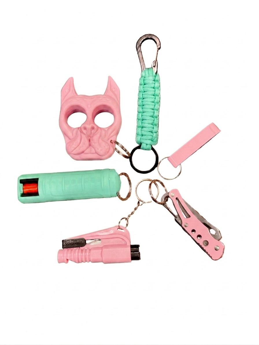 (James) Men Safety Keychains