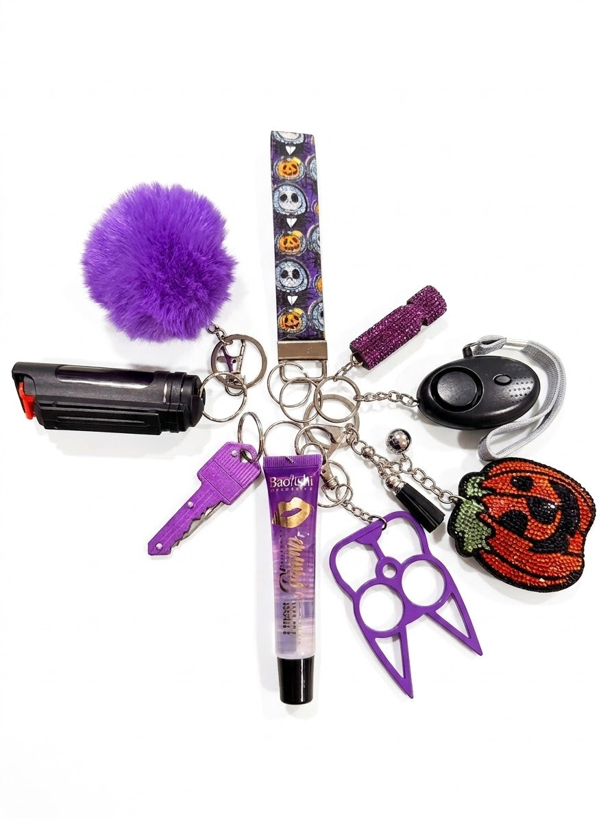Spooktacular Safety Keychain