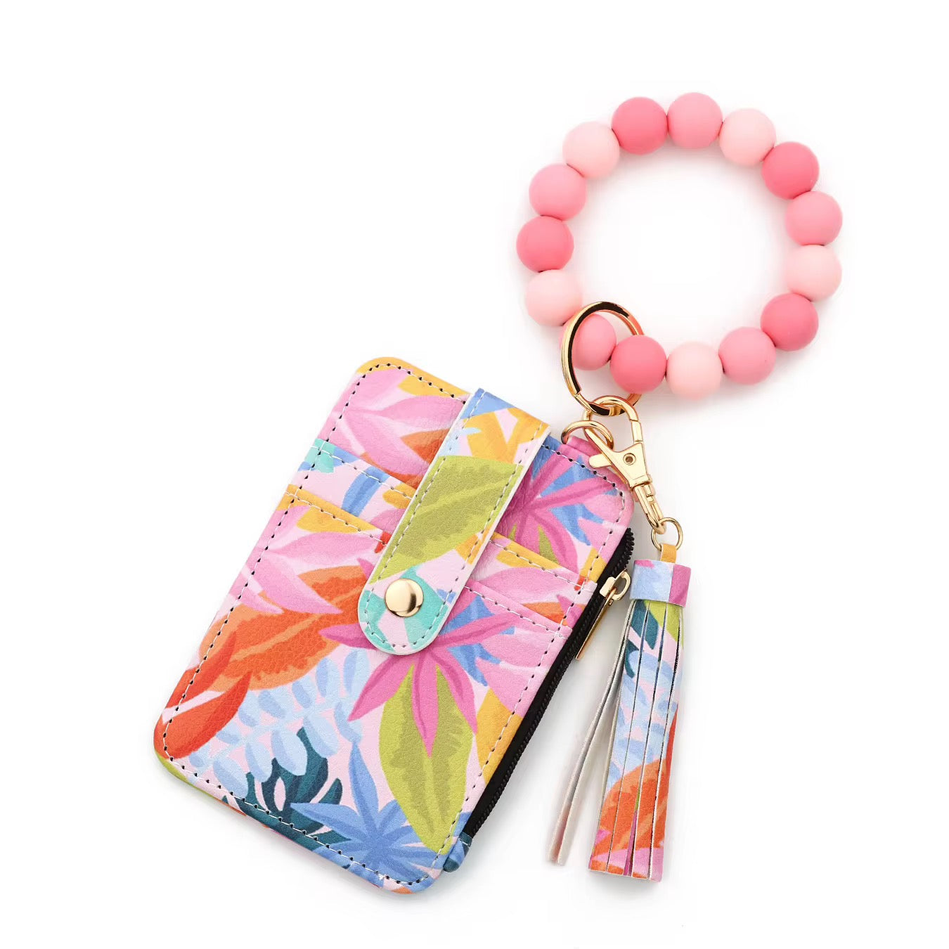 Tropical Pink/Red Wallet Set