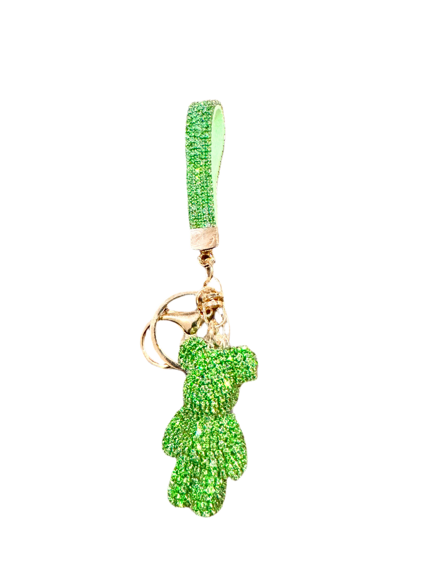 Wholesale 3D Bling Bear Keychain Charms