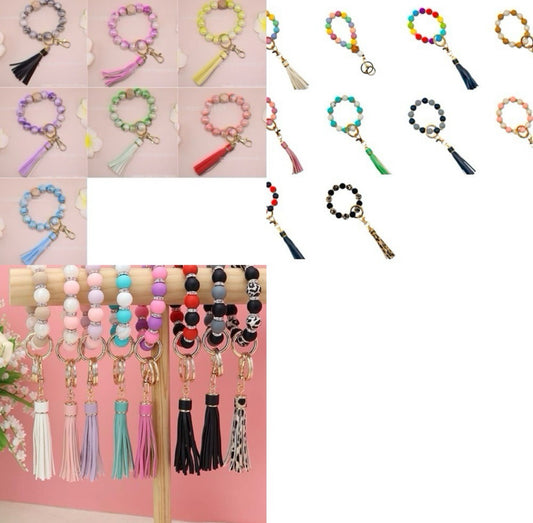 Wholesale Wristlet Keychains (Beaded)