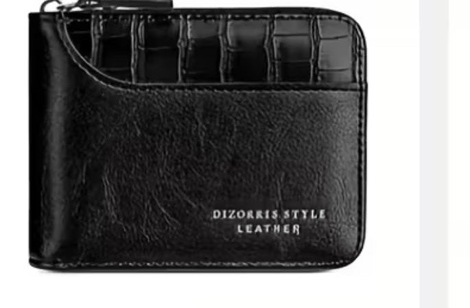 Men Black Wallet