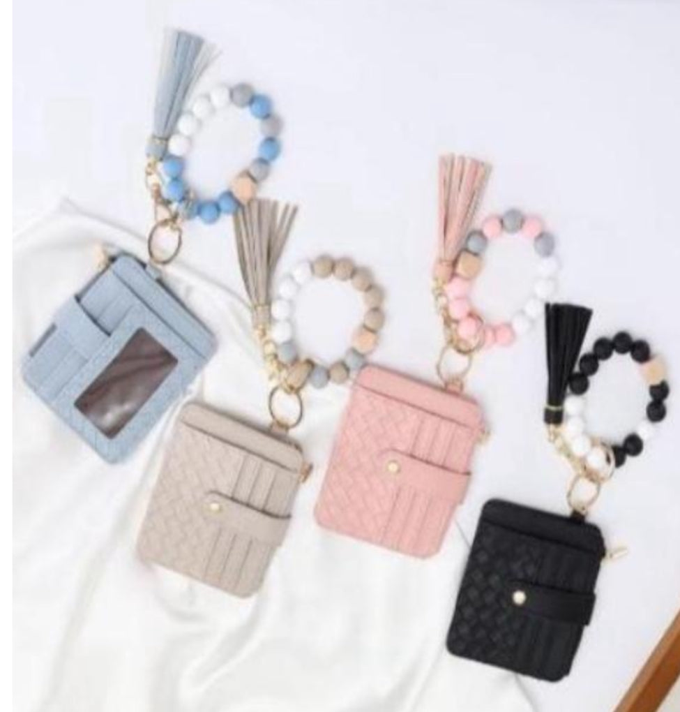 $13-$15 Zipper Beaded/Bangle Wallets Only