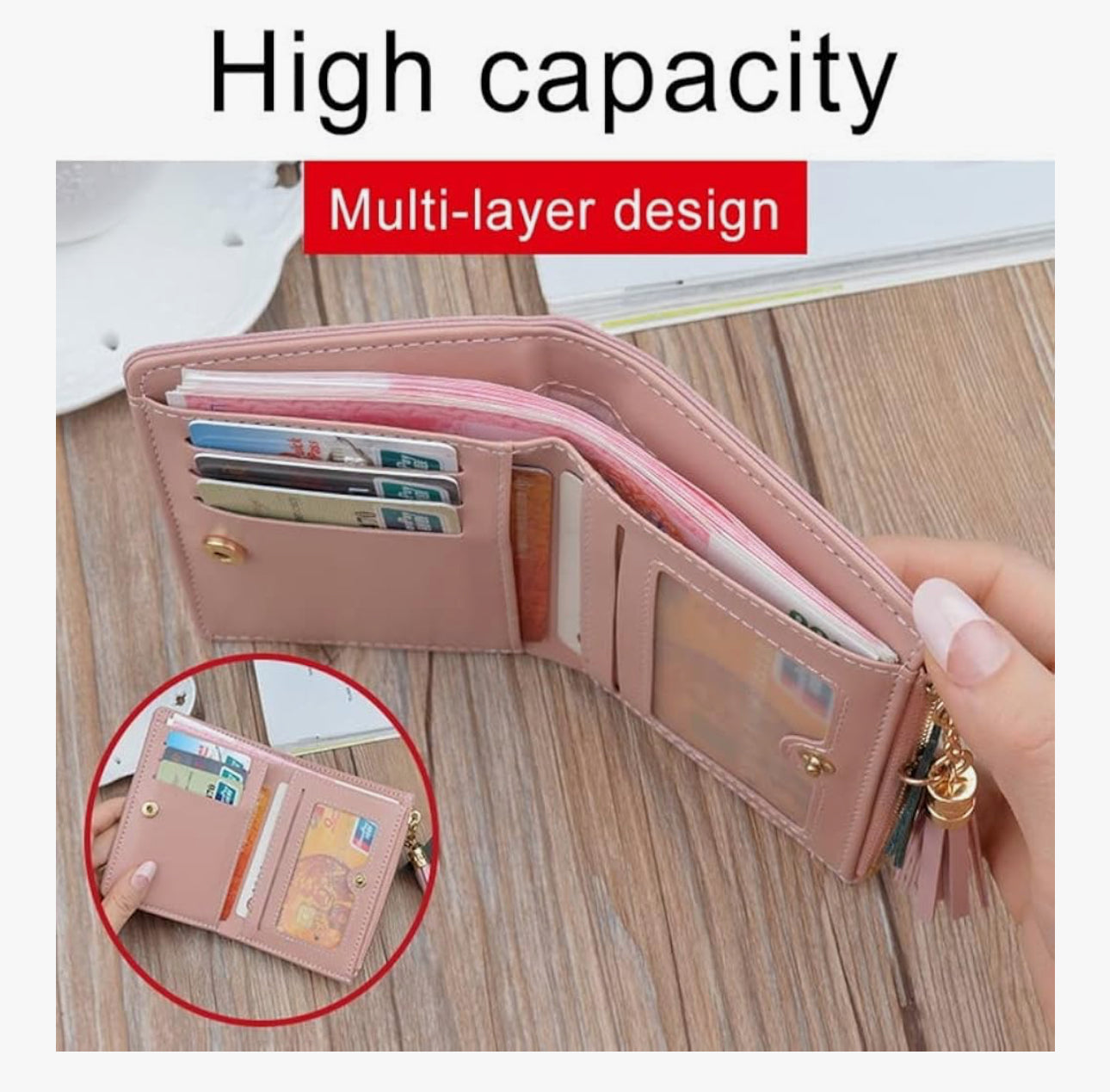 $13-$15 Zipper Beaded/Bangle Wallets Only