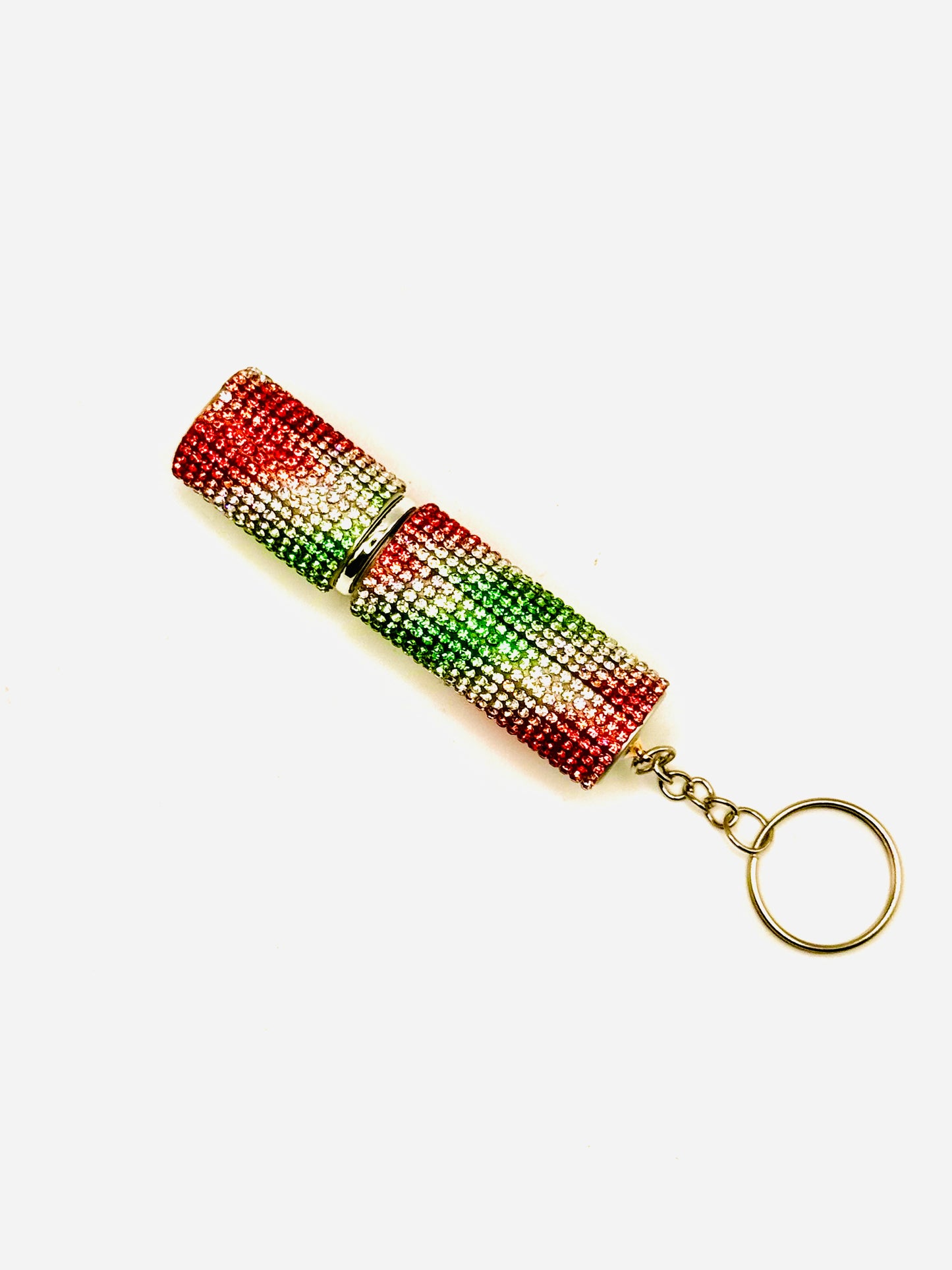 Merry Christmas Glitter Safely Keychains