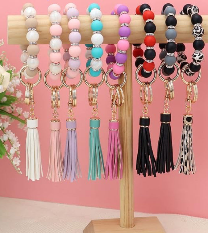 Wholesale Wristlet Keychains (Beaded)