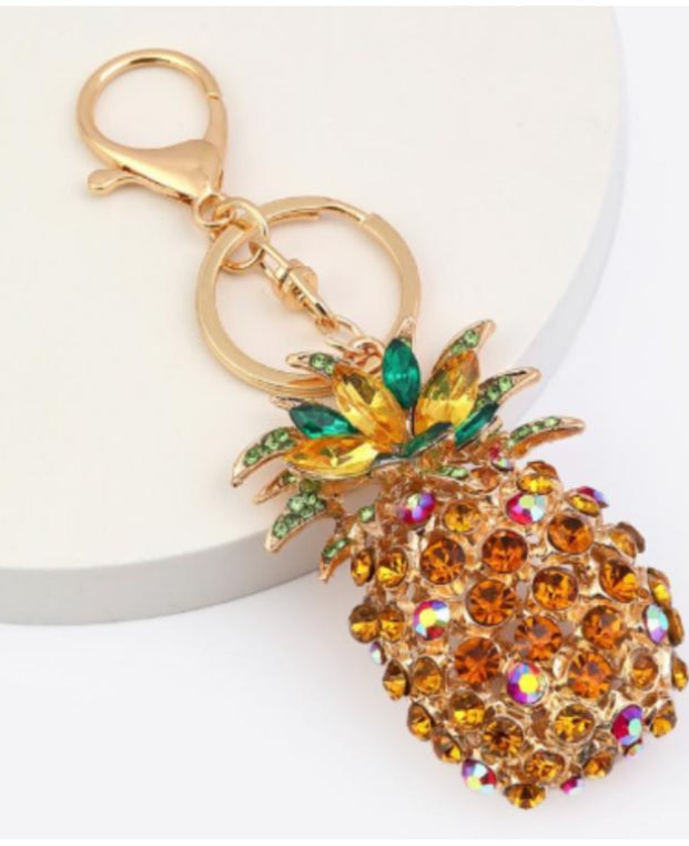 Wholesale 3D Bling Pineapple Charms