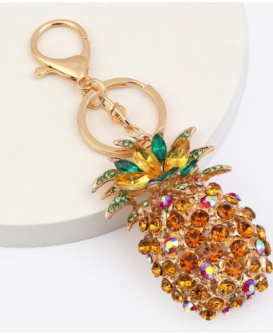 Wholesale 3D Bling Pineapple Charms