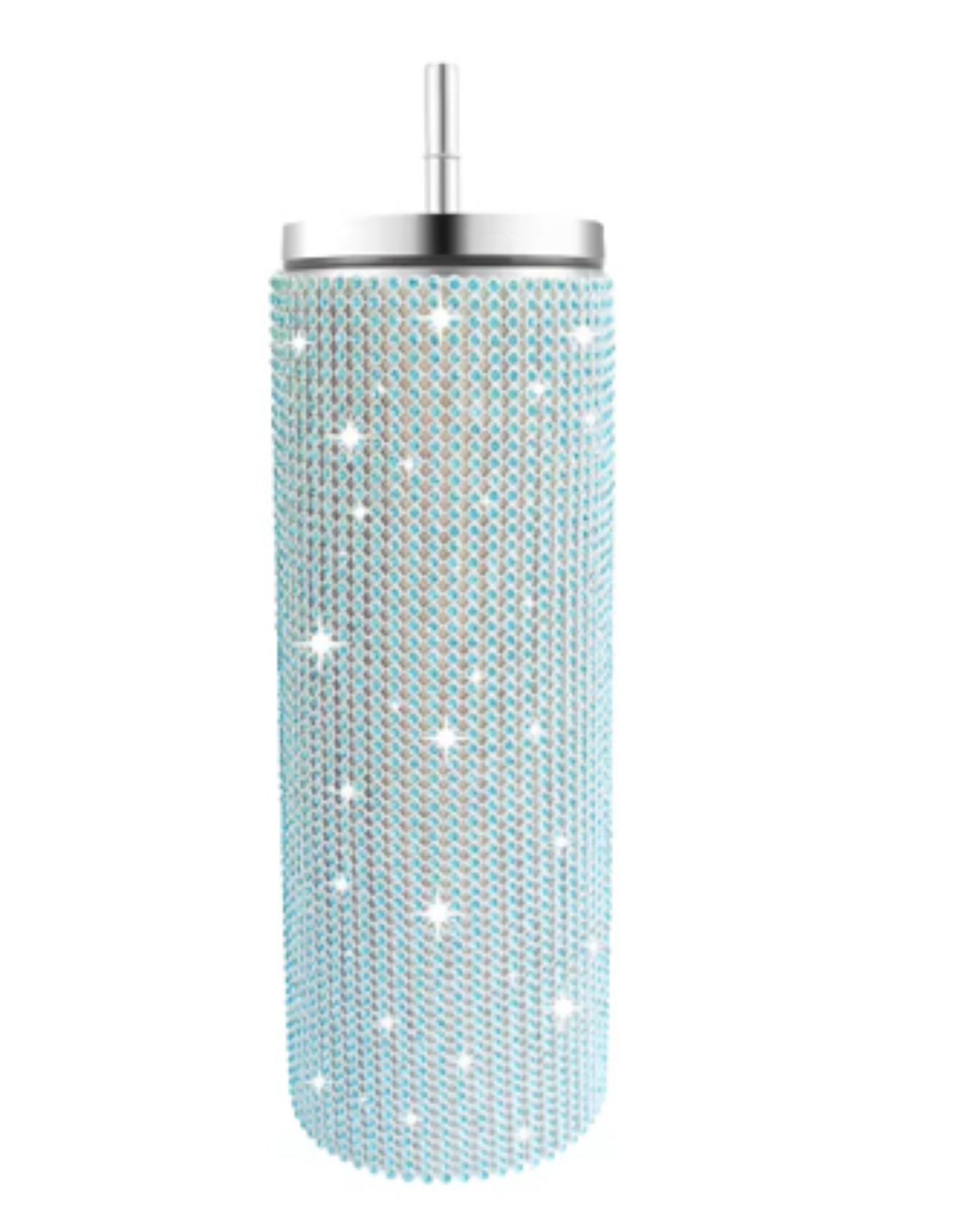 20 0z Bling Tumblers With Straw