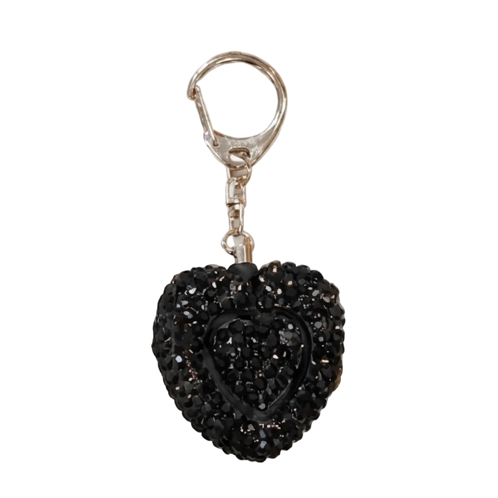 WHOLESALE BLING ALARM/FLASHLIGHT (Bling Heart )