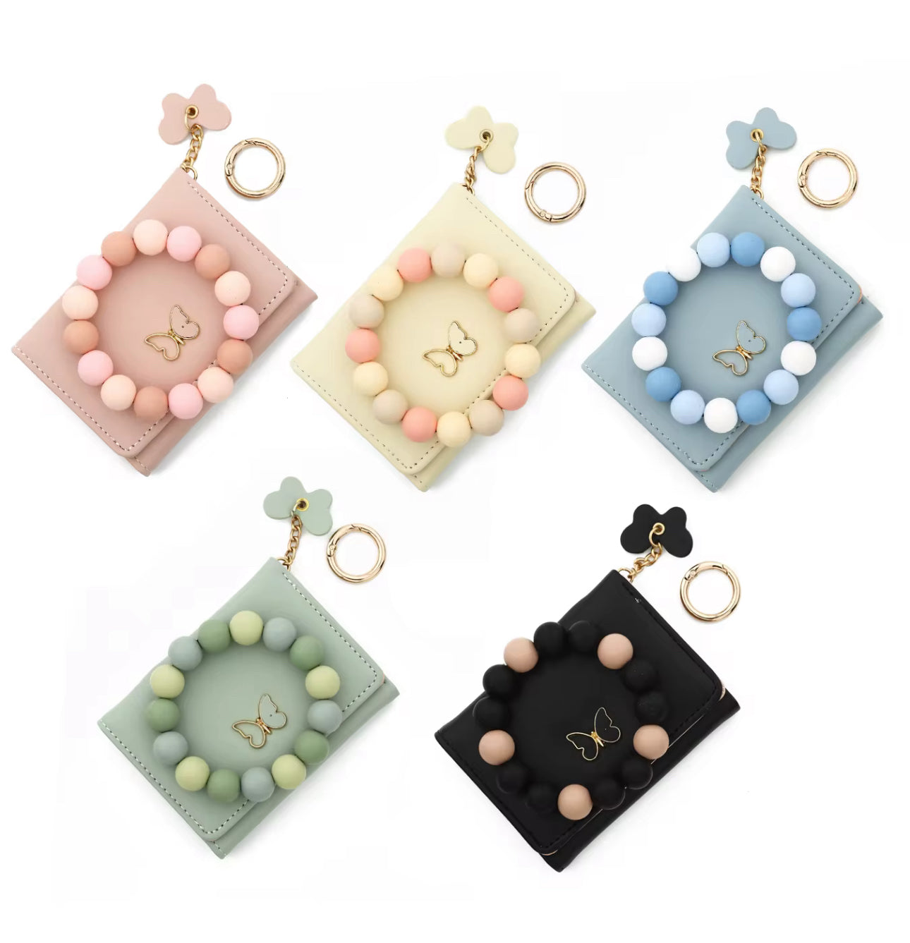 $13-$15 Zipper Beaded/Bangle Wallets Only