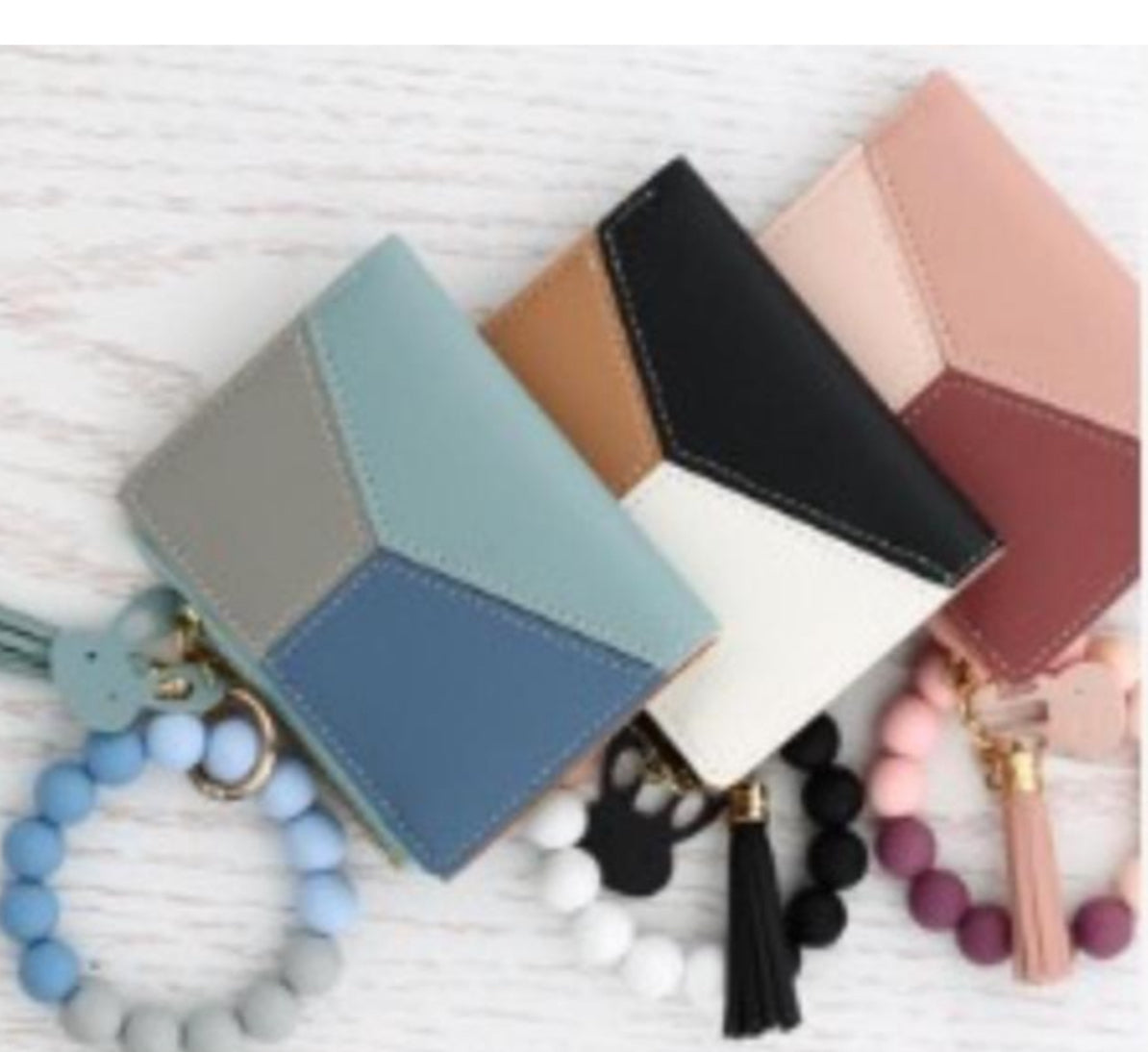 $13-$15 Zipper Beaded/Bangle Wallets Only