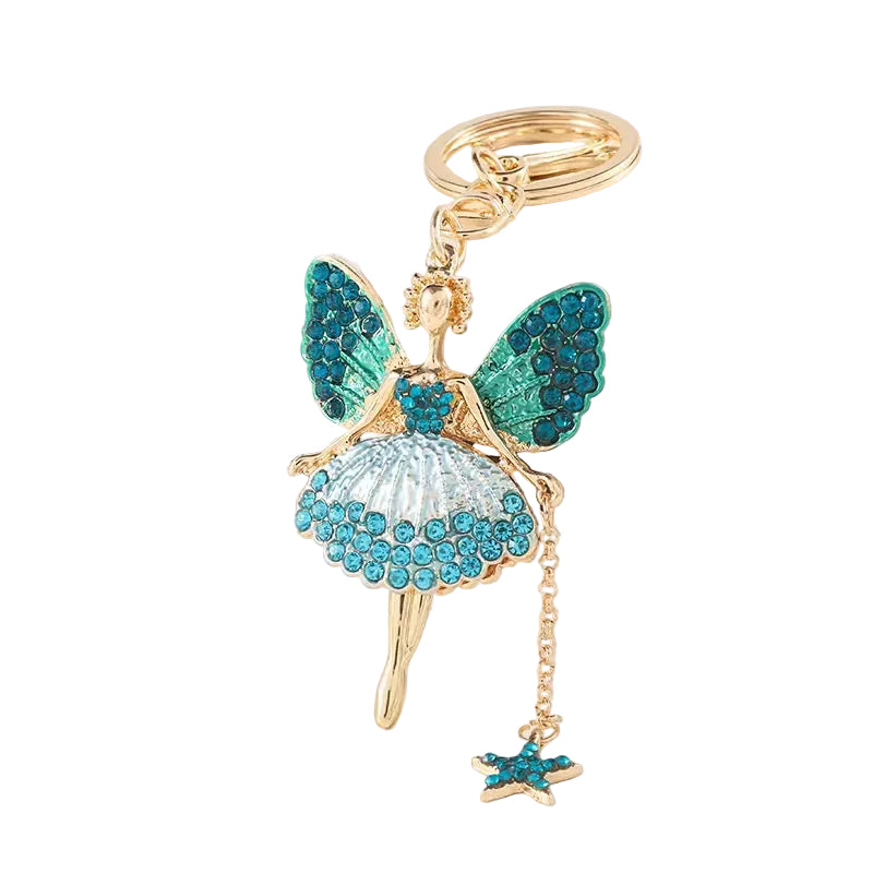 Wholesale Bling Ballerina Keychain Charms
