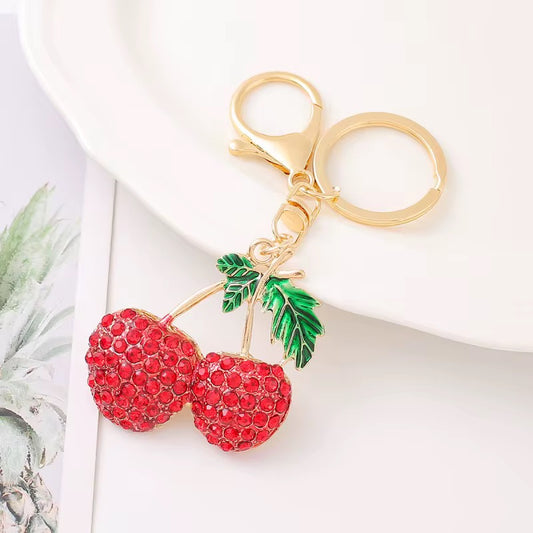 Wholesale Bling Cherry Keychain Charms (Copy)