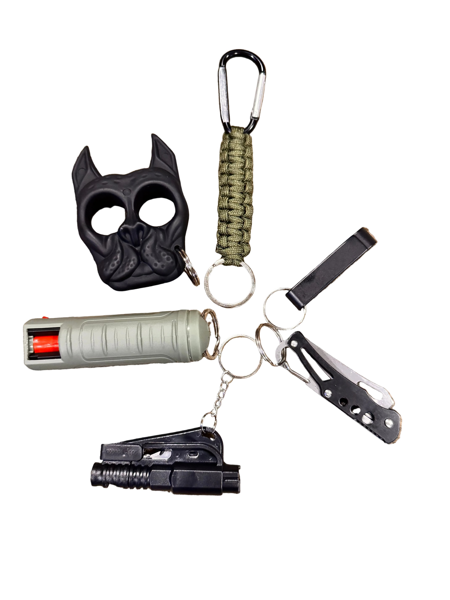 (David) Men Safety Keychains