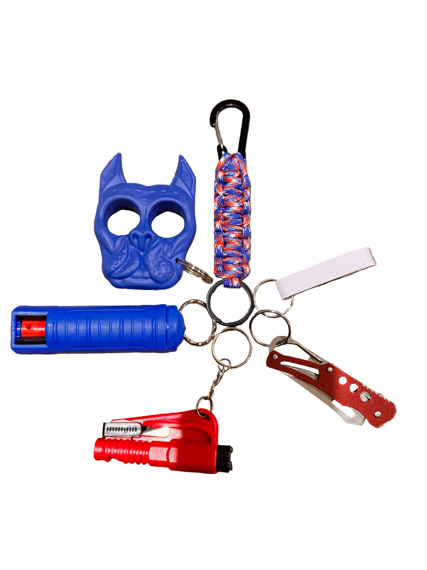 (Stars N Stripes) Men Safety Keychains