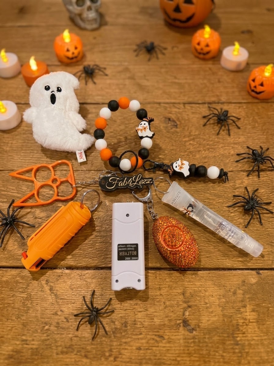 Ghost Whispers Safety Keychain