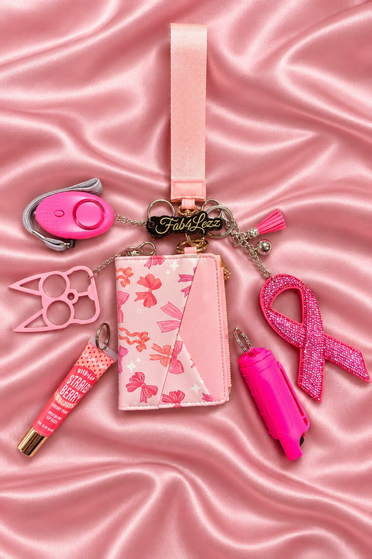 "Ribbons of Strength" Cancer Awareness Wallet Set