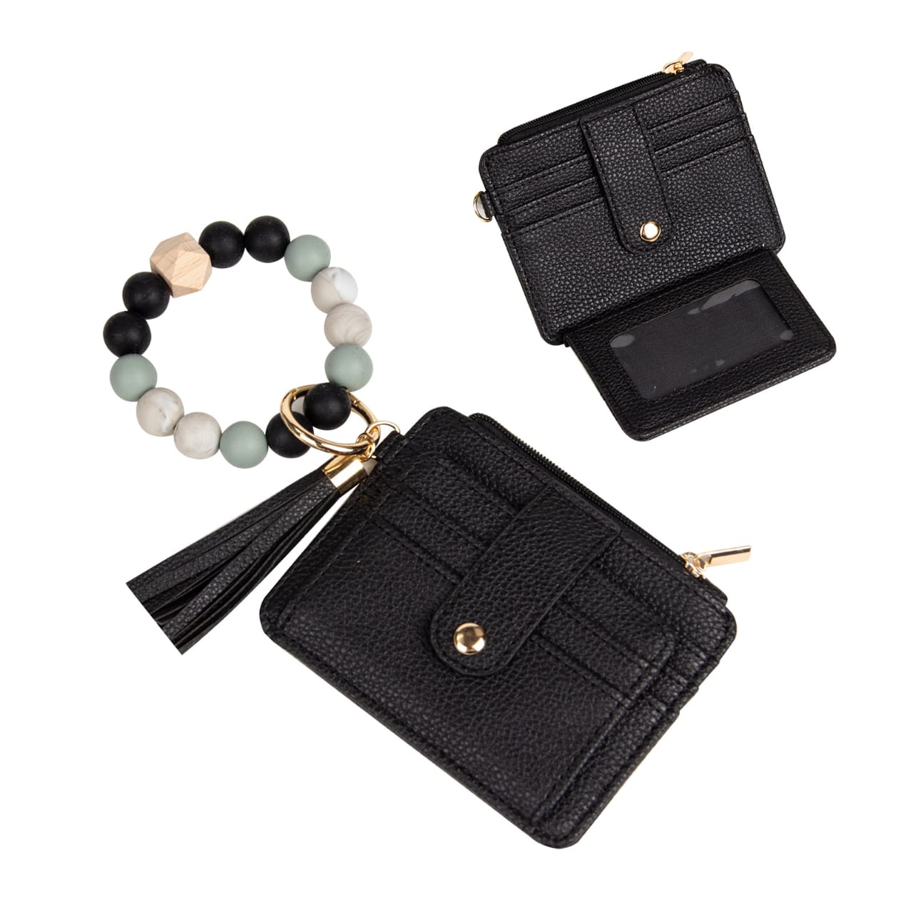 $13-$15 Zipper Beaded/Bangle Wallets Only