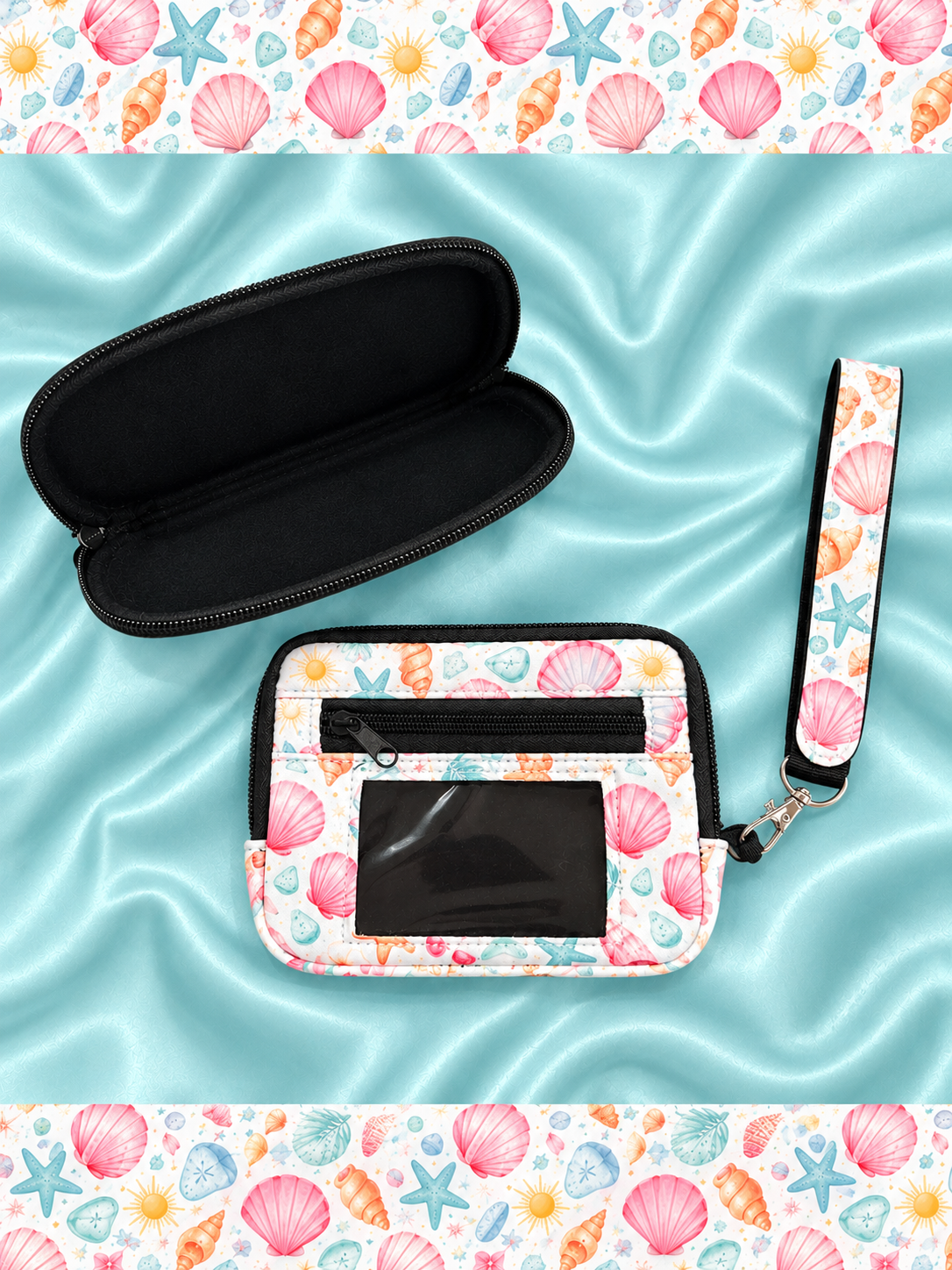 Seashell Serenity Wallet