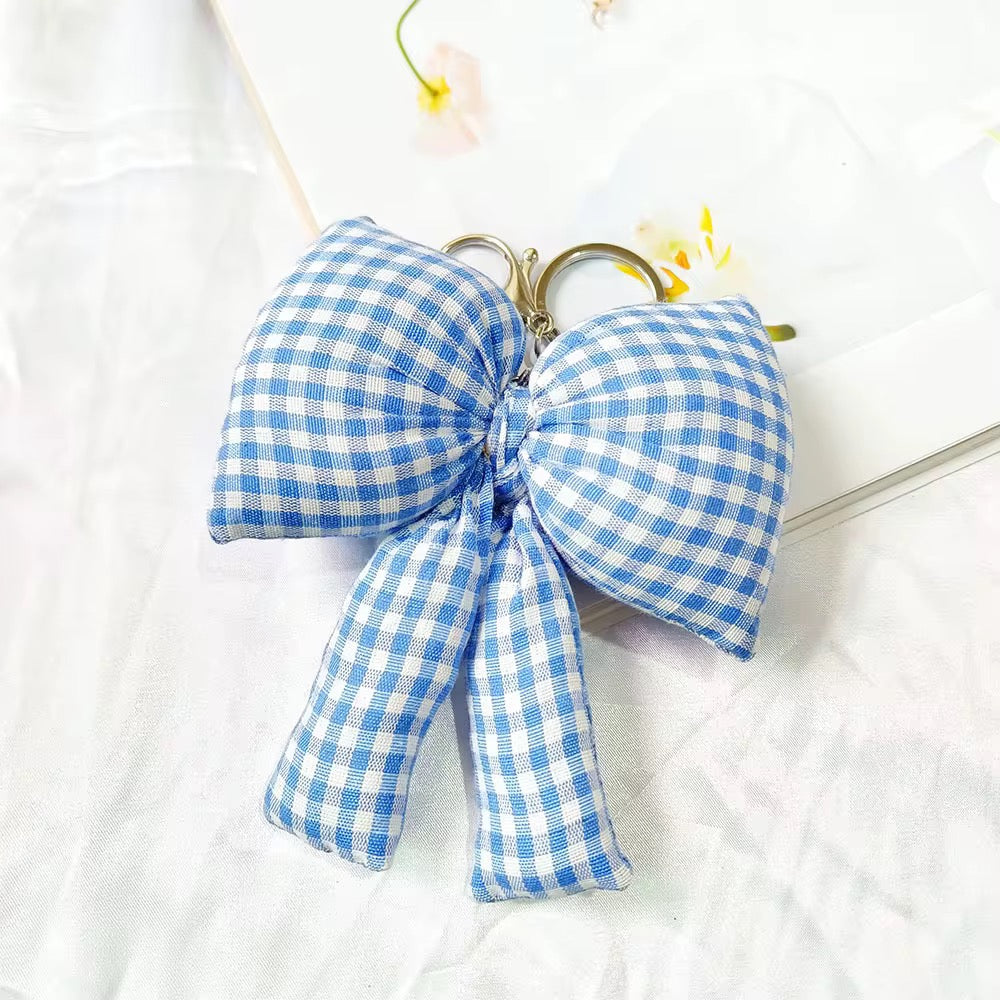 Wholesale Puff Bows Keychain Charms