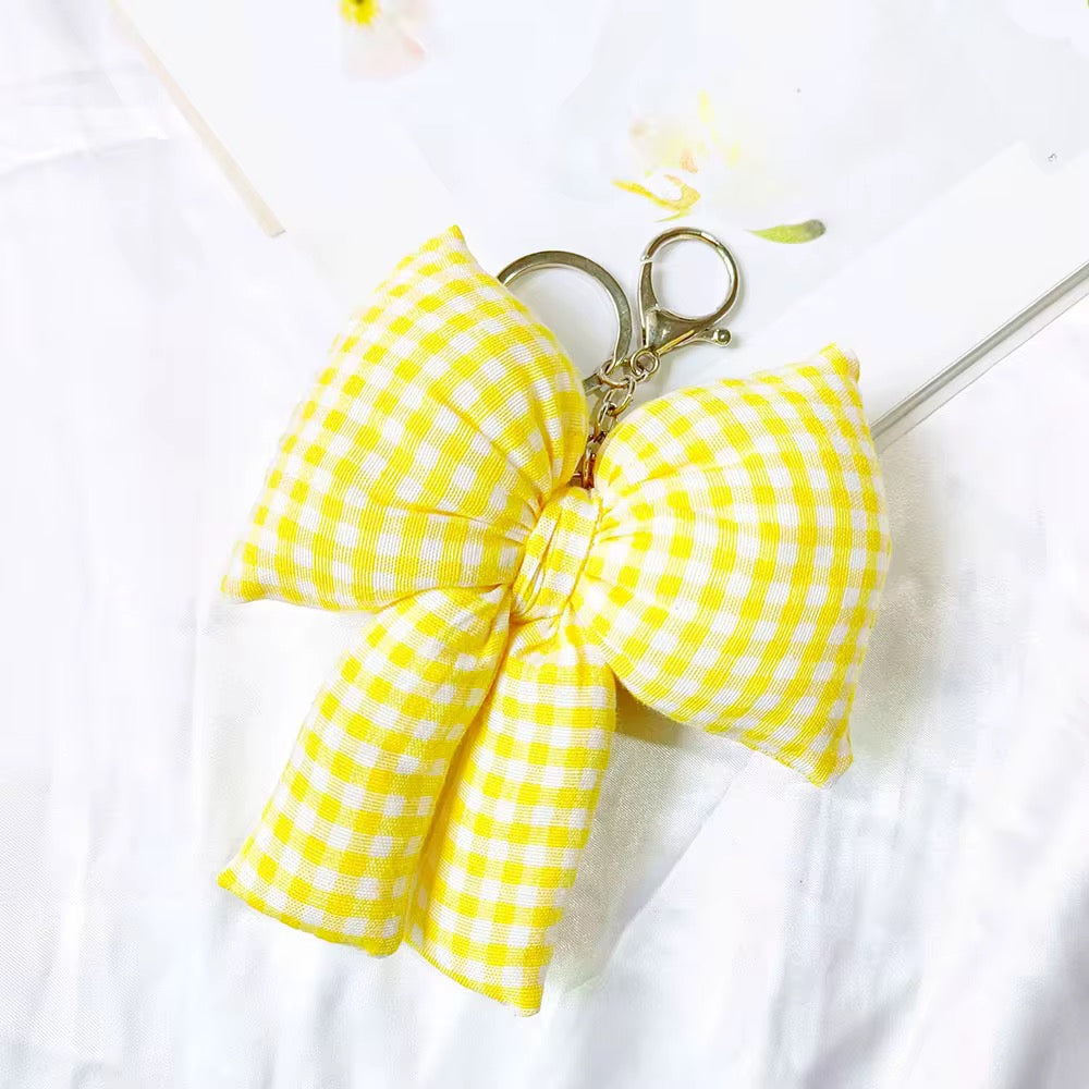 Wholesale Puff Bows Keychain Charms