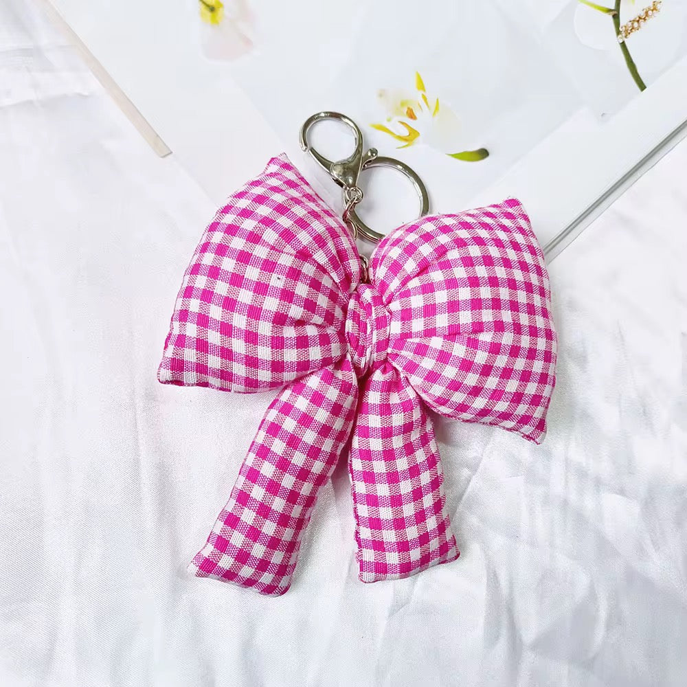 Wholesale Puff Bows Keychain Charms