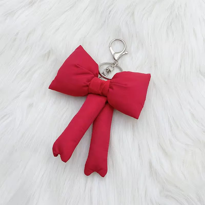 Wholesale Puff Bows Keychain Charms