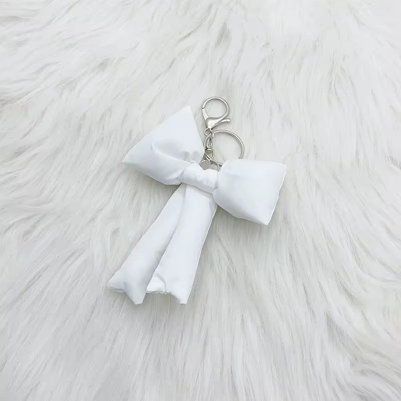 Wholesale Puff Bows Keychain Charms