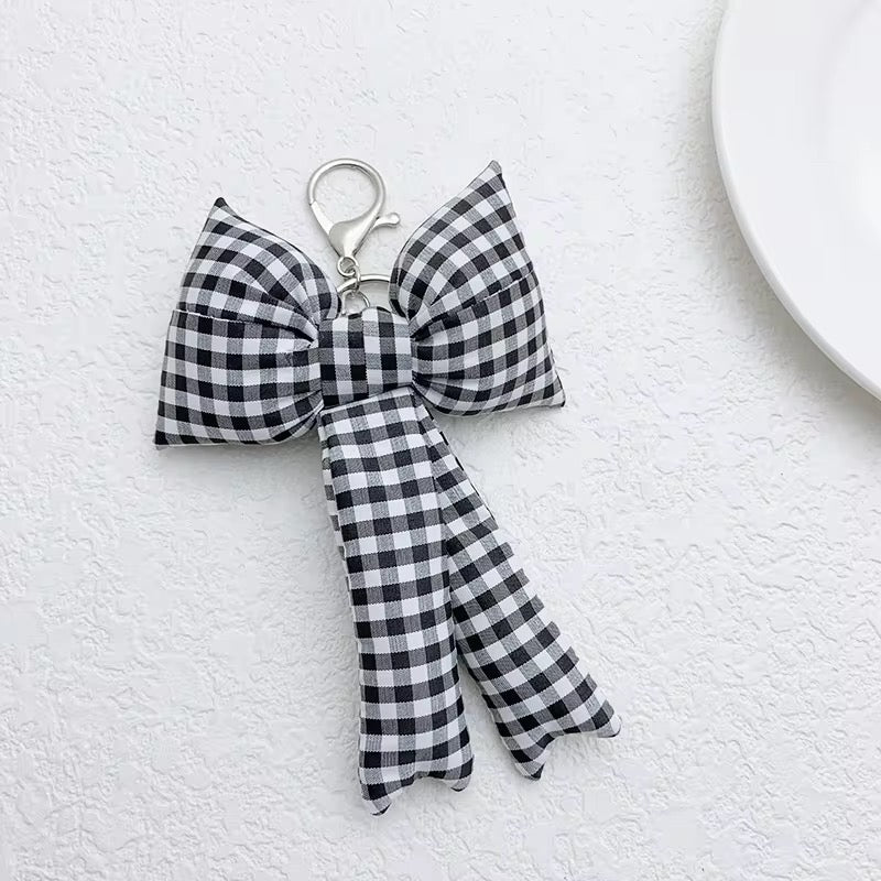 Wholesale Puff Bows Keychain Charms