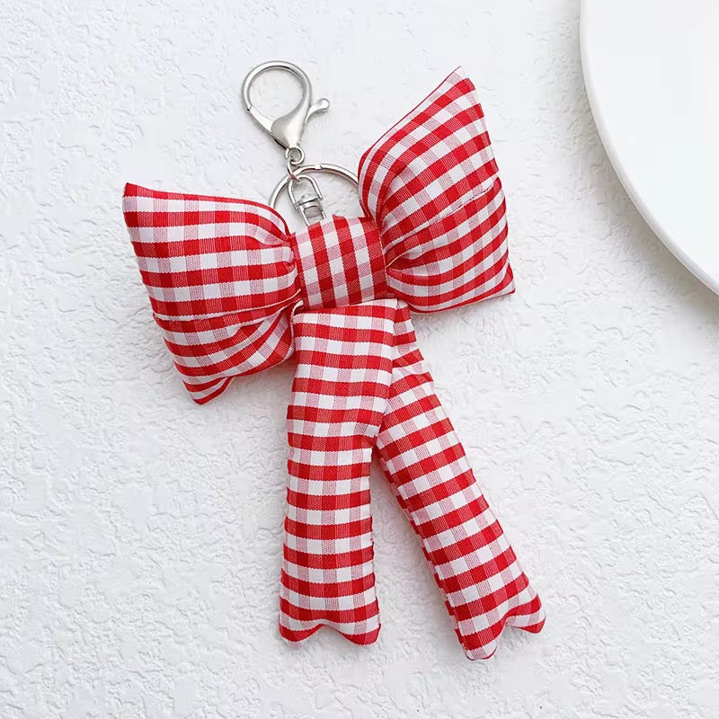 Wholesale Puff Bows Keychain Charms