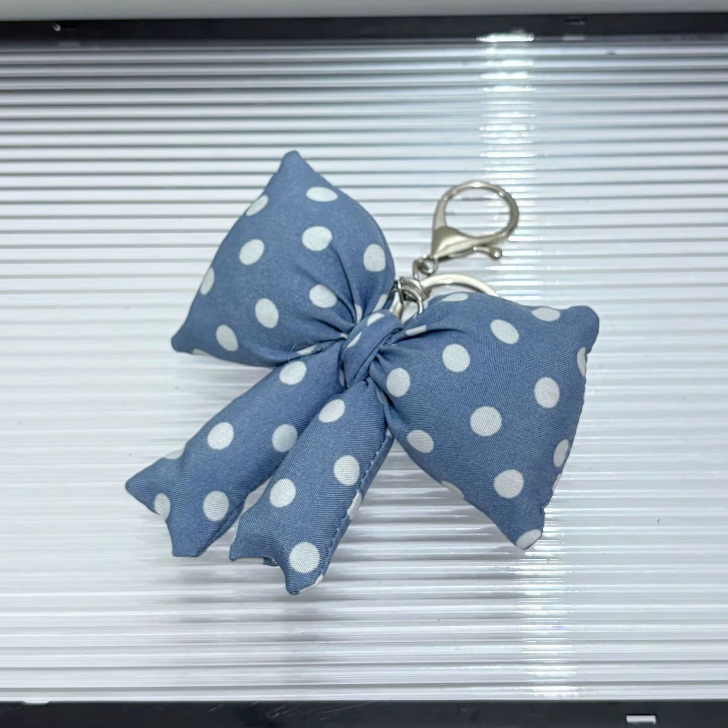 Wholesale Puff Bows Keychain Charms