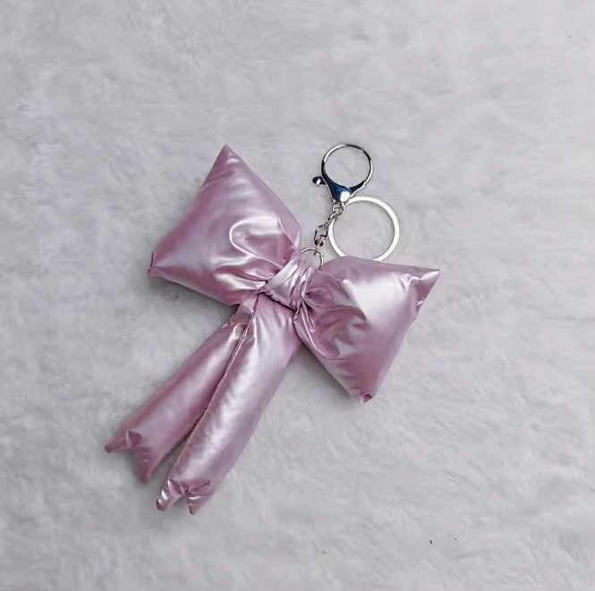 Wholesale Puff Bows Keychain Charms