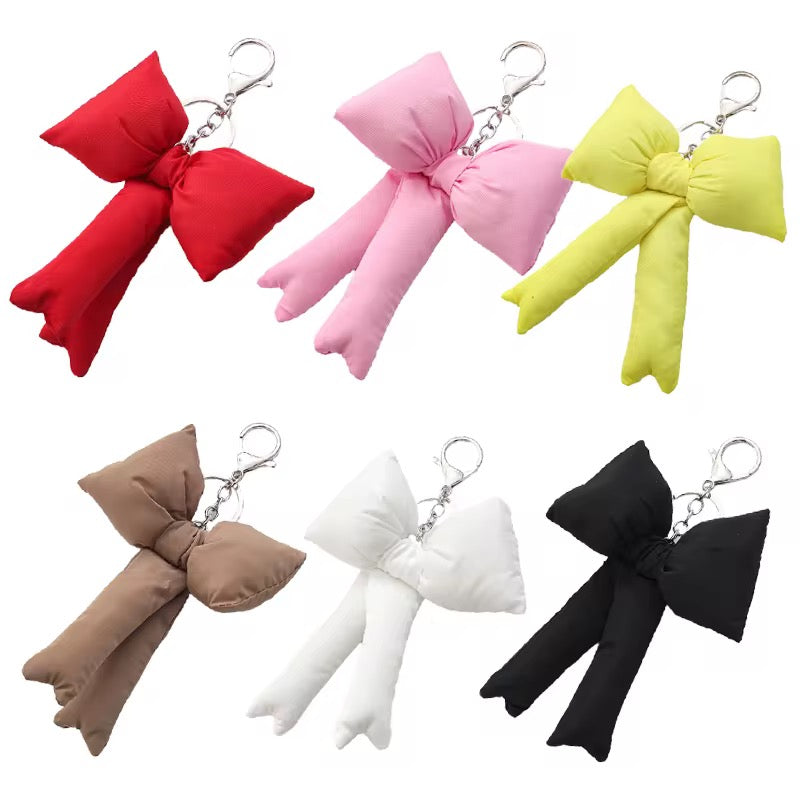 Wholesale Puff Bows Keychain Charms