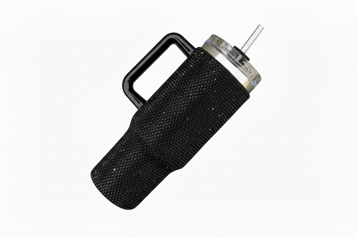 20 0z & 40 oz Bling Tumblers With Straw