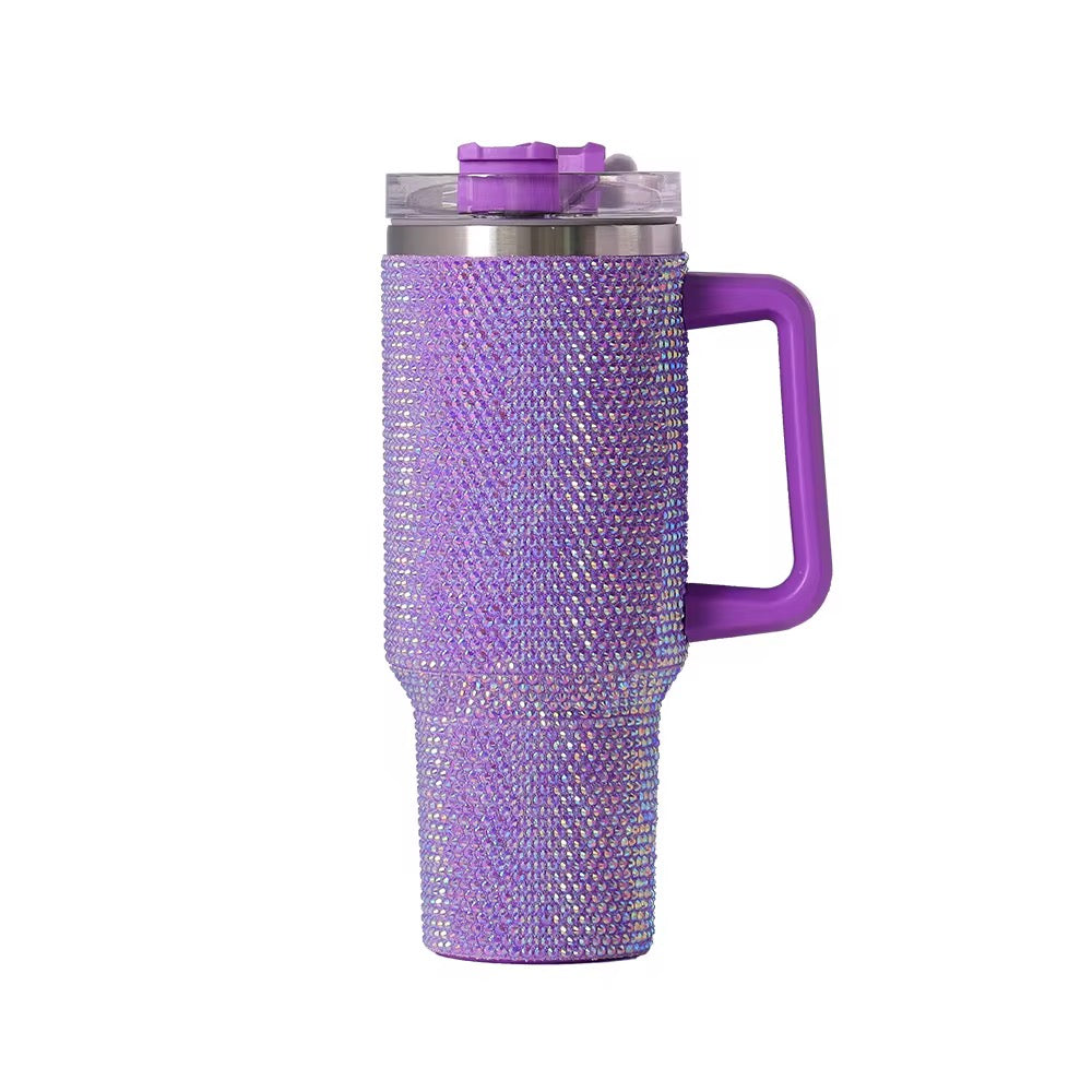 20 0z & 40 oz Bling Tumblers With Straw