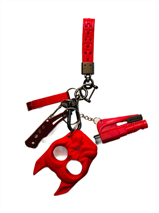 (Carl) Men Safety Keychains