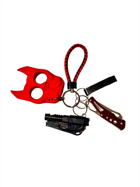 (John) Men Safety Keychains