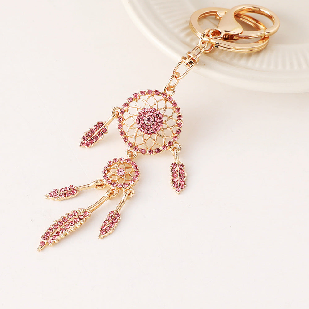 Wholesale Bling Dream Catcher Keychain Charms