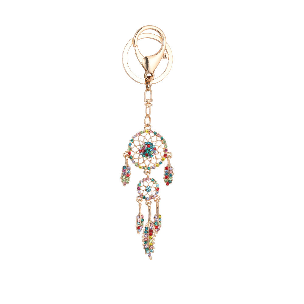 Wholesale Bling Dream Catcher Keychain Charms